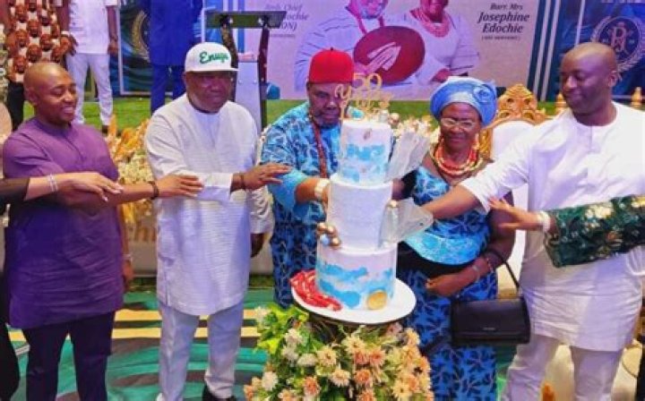 
53 Years Wedding Anniversary Of Veteran Pete Edochie And Wife 