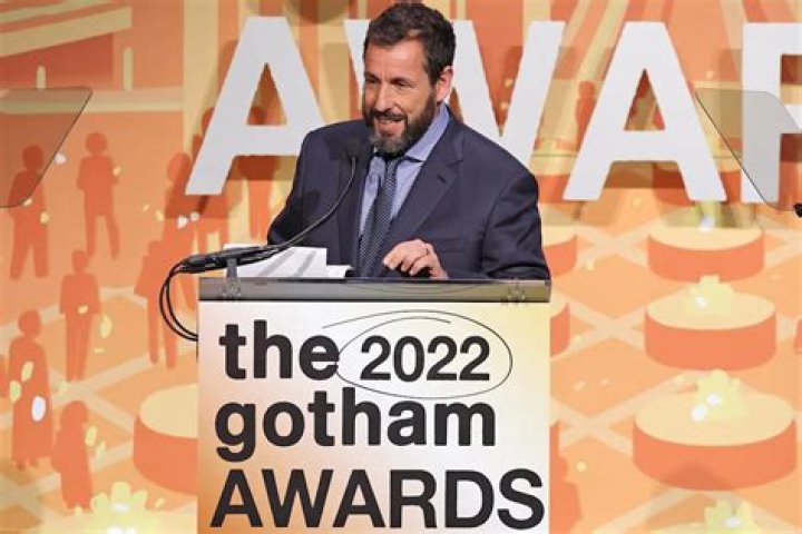 
Adam Sandler’s Teen Daughters Roast Him in Acceptance Speech They Wrote for His Gotham Awards Win 