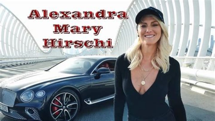 Alexandra Mary Hirschi Net Worth 2022: How Much Money Does “Supercar Blondie” Make?
