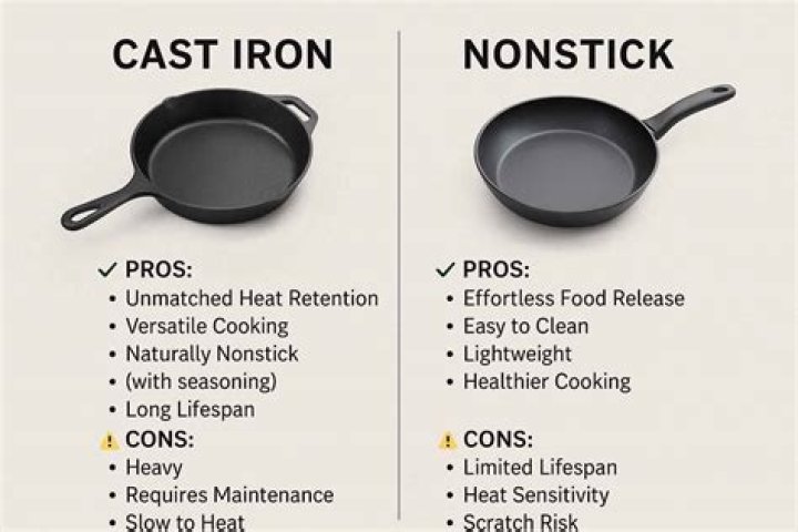 Are cast iron non stick?