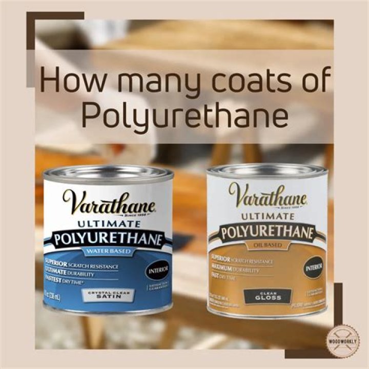 Are two coats of polyurethane necessary?