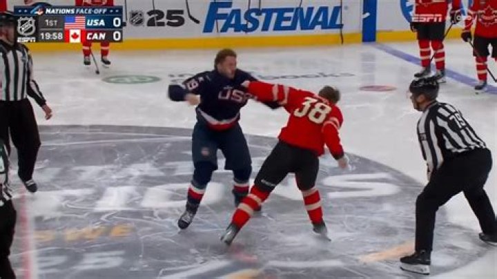 Are you ejected for fighting in hockey?
