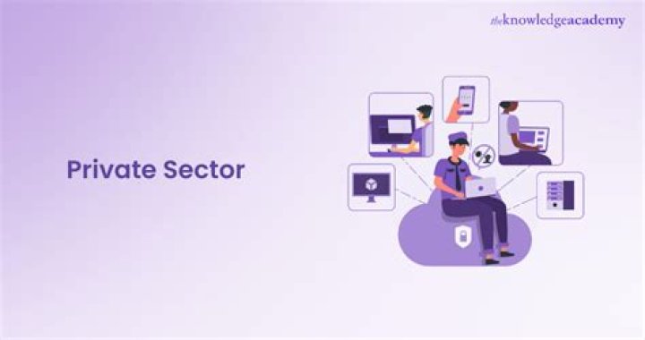 By private sector meaning?