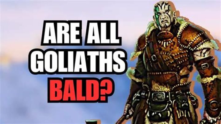 Can goliaths have hair?