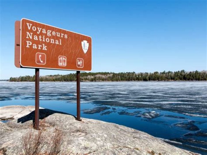 Can you drive to voyageurs national park?