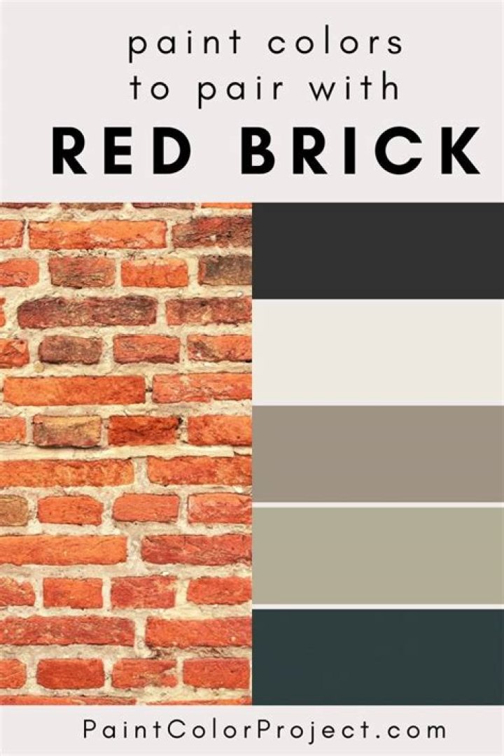 Can you paint brick red?