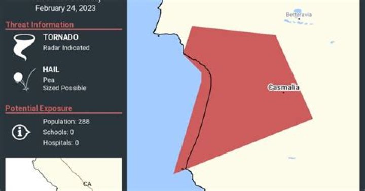 
Casmalia, California tornado warning: How can Santa Barbara County citizens prepare? 