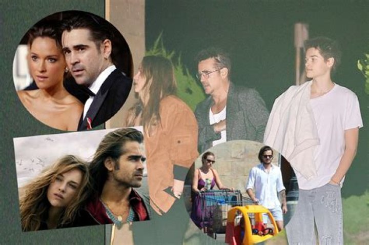 Colin Farrell Baby Mothers Kim Bordenave And Alicja Bachleda-Curús- Family History Explained