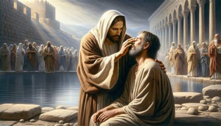 Could a lame person enter the temple?