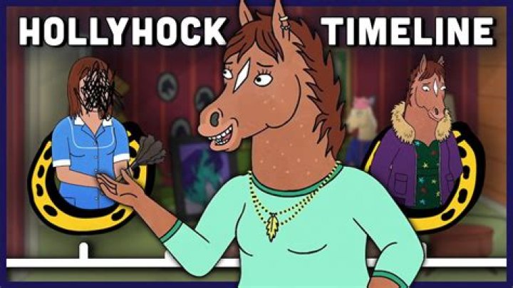 Did hollyhock leave bojack?