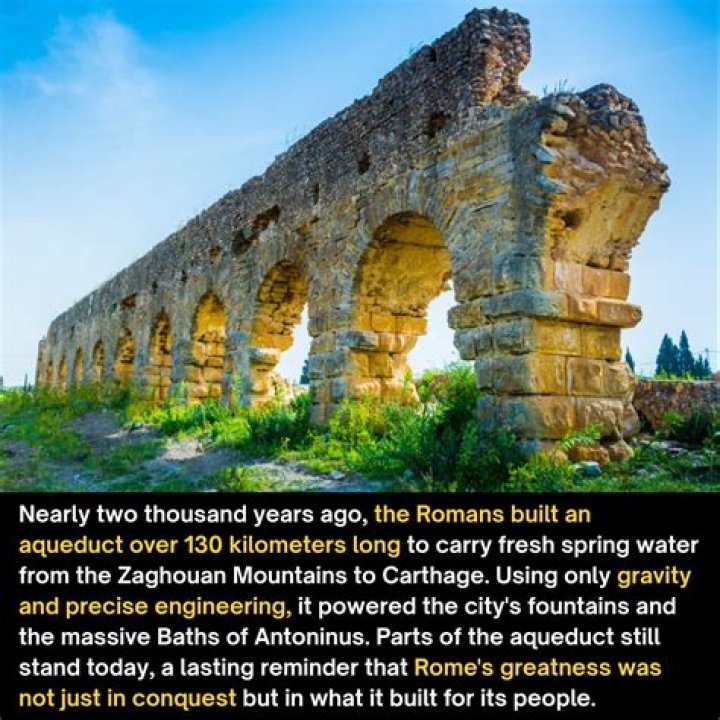 Did romans use spring water?