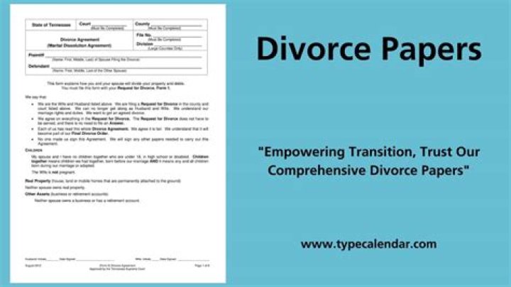 Do divorce papers expire if not filed?