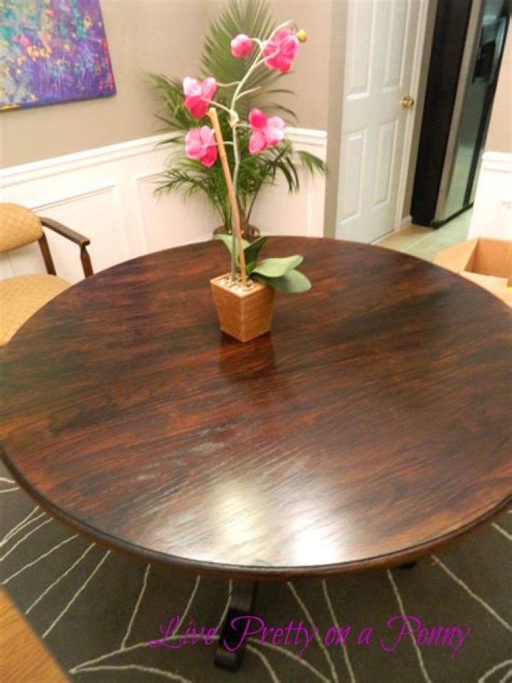 Do it yourself refinishing oak kitchen table?