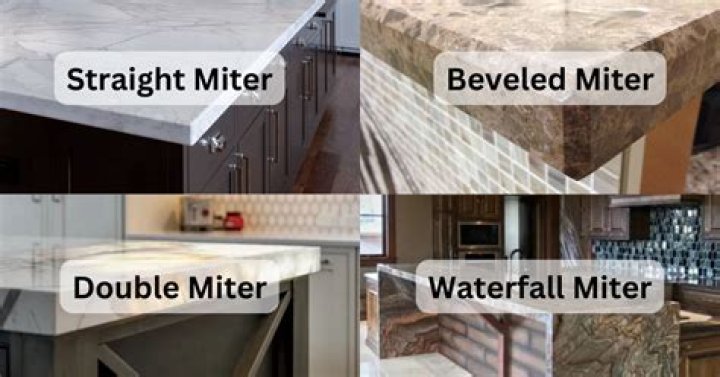 Do you grout mitred tiles?