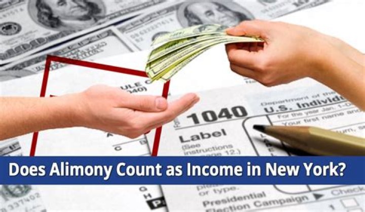 Does alimony count as income for medicaid?