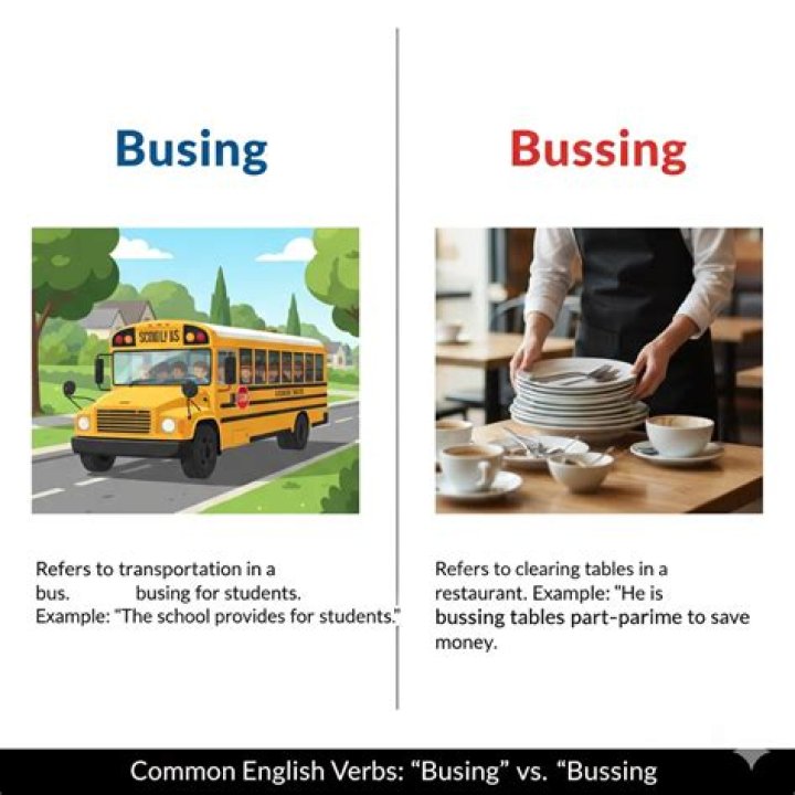 Does bussing mean kissing?