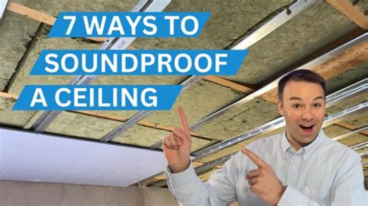Does ceiling soundproofing work?