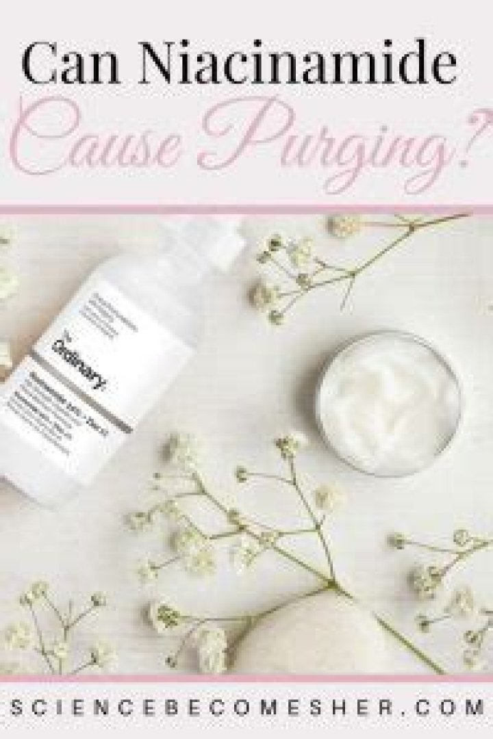 Does niacinamide cause purging?