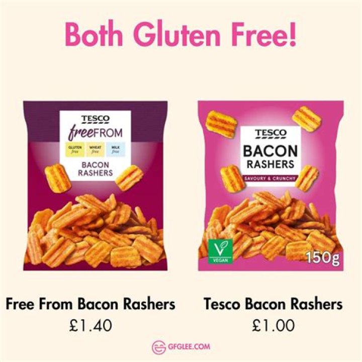 Does rashers have gluten?