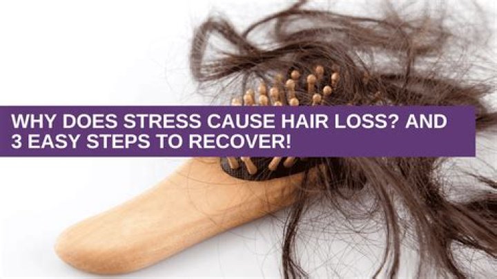 Does stress cause hair loss?
