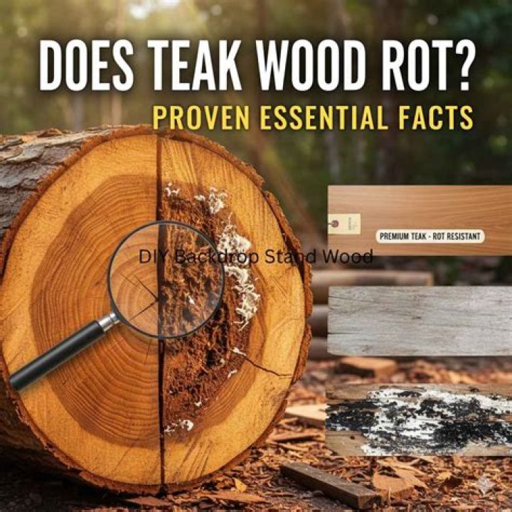 Does teak wood rot?