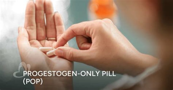 Does the progestogen only pill cause acne?