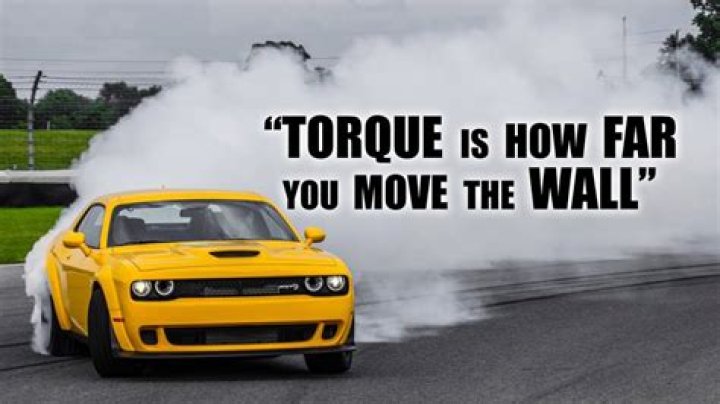 Does torque make a car faster?