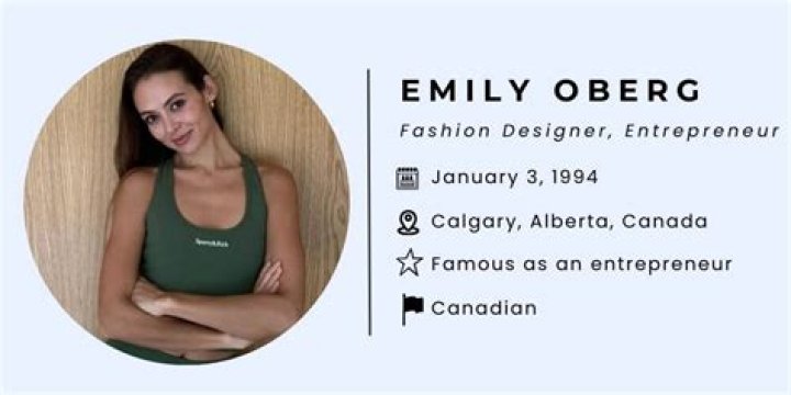 Emily Oberg Height, Weight, Net Worth, Age, Birthday, Wikipedia, Who, Instagram, Biography