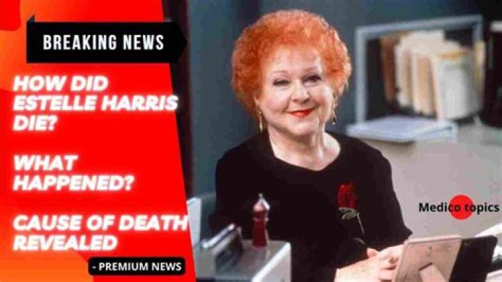 Estelle Harris Death Cause & Obituary -What Illness Did She Have?
