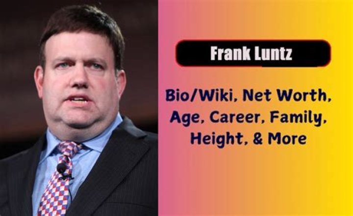 Frank Luntz Height, Weight, Net Worth, Age, Birthday, Wikipedia, Who, Instagram, Biography