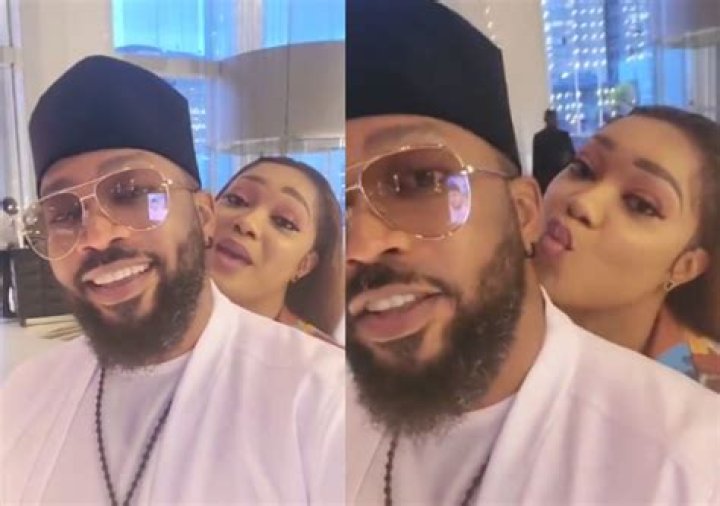 
Freddie Leonard leaves Nigerian ladies heartbroken ‘as he shares loved-up video with Peggy Ovire 