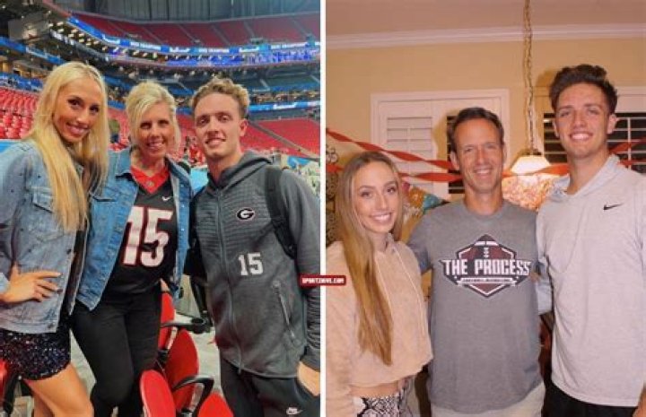 Georgia Bulldogs Quarterback Carson Beck Parents Chris Beck and Tracy Beck