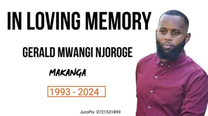 Gerald Mwangi Age, Birthday, Wikipedia, Who, Nationality, Biography