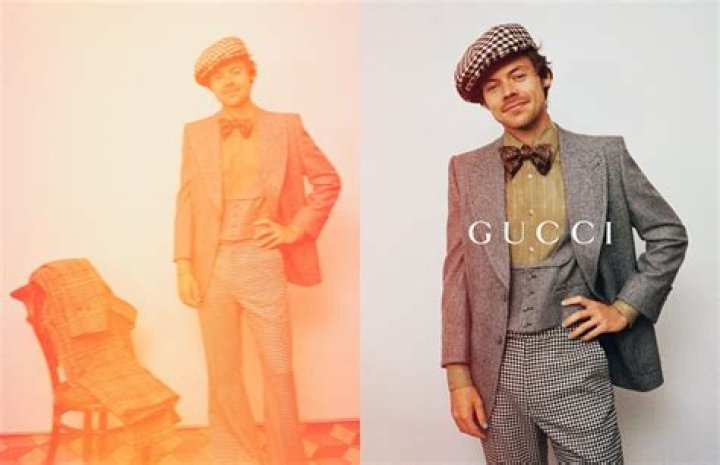 
Harry Styles’ Gucci Collection Is a Dreamy Wonderland Full of Cherries and Angry Teddy Bears 