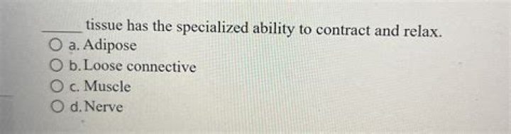 Has the specialized ability to contract and relax?