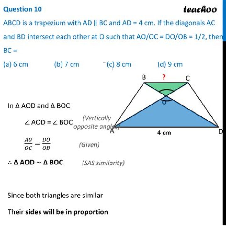 How diagonals trapezium have?