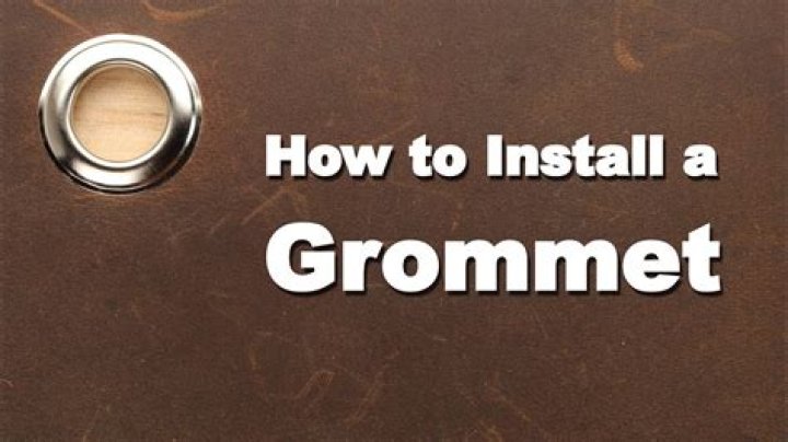 How grommets are inserted?