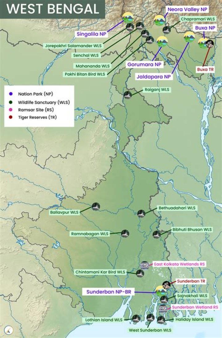 How many anchal in west bengal?