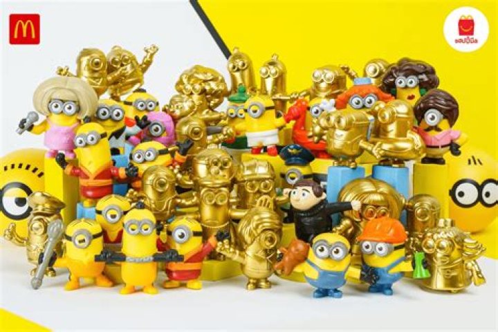 How much is a gold minion from mcdonald's?