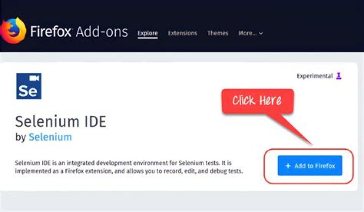 How to download selenium ide?