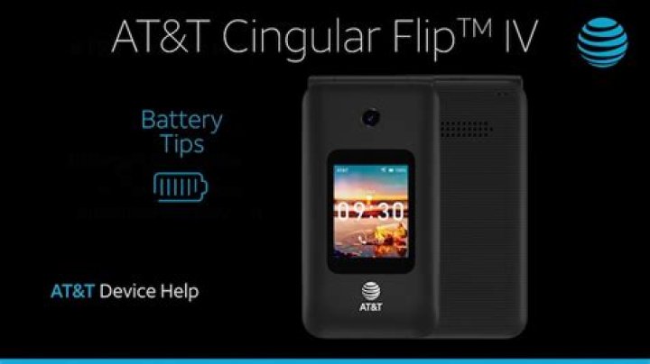 How to open cingular flip iv?