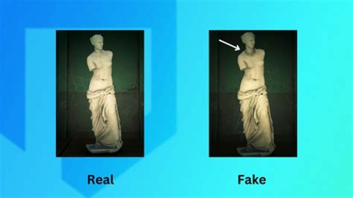 How to tell if the motherly statue is real?