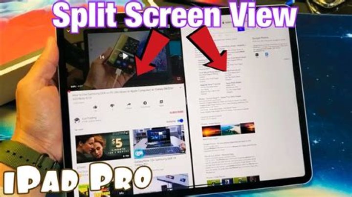 How unsplit ipad screen?