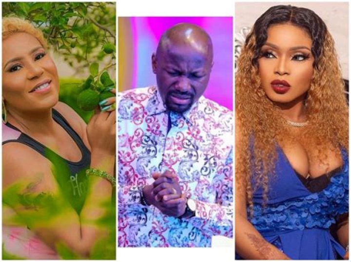 
“I will give you war” Halima Abubakar drags Apostle Suleman and Shan George 