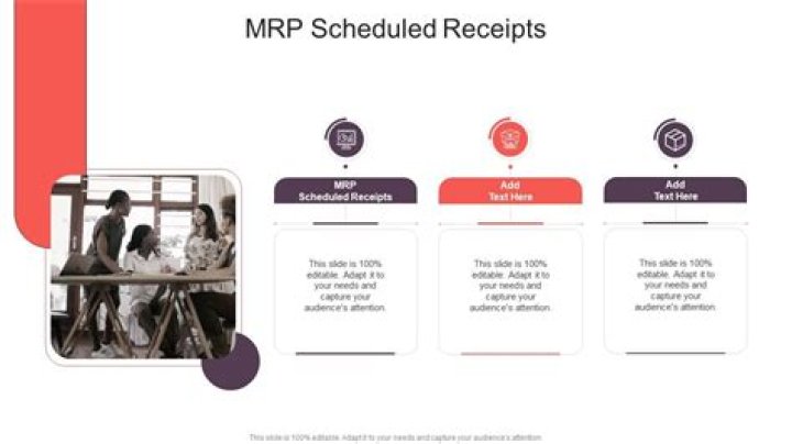 In mrp scheduled receipts are?