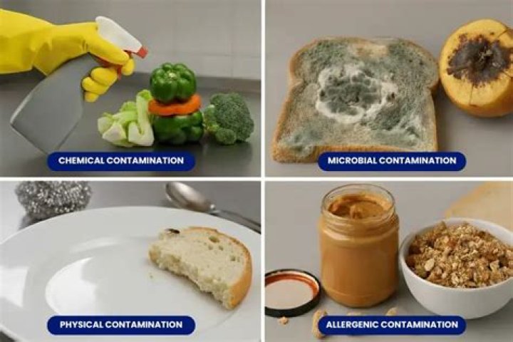 In what ways can food be contaminated?