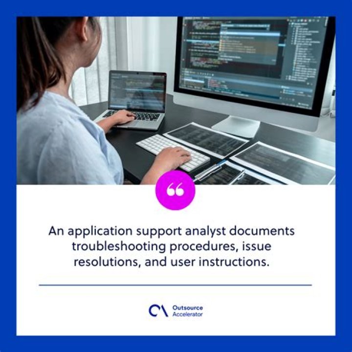 Is application support analyst?