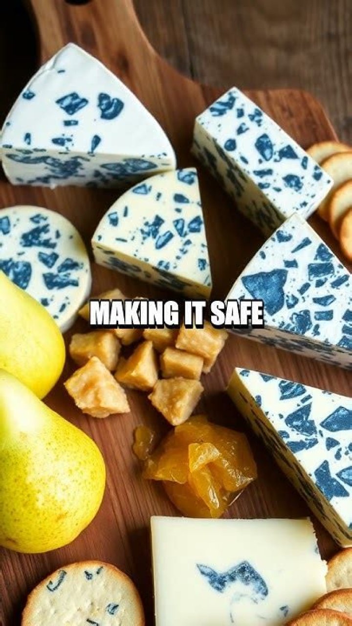 Is blue cheese really moldy?
