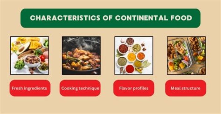 Is continental a cuisine?