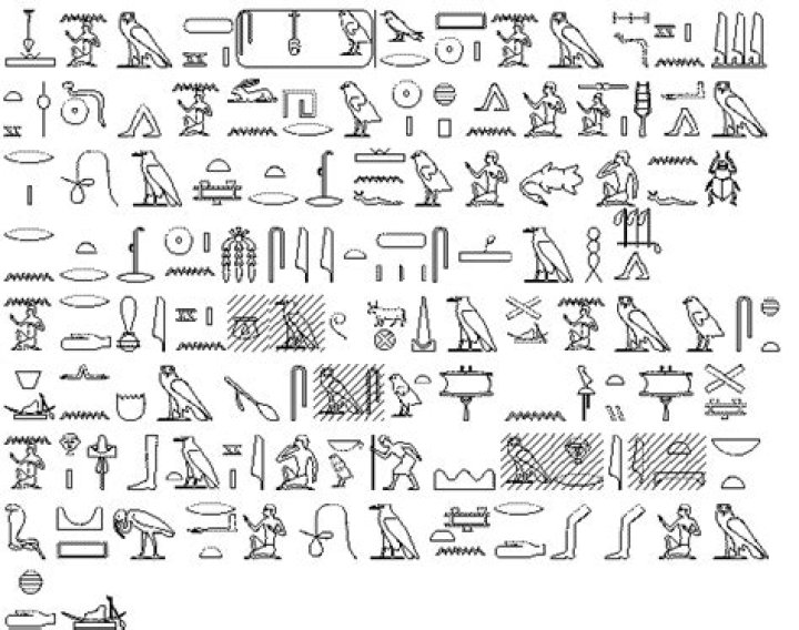 Is hieroglyphics still used today?
